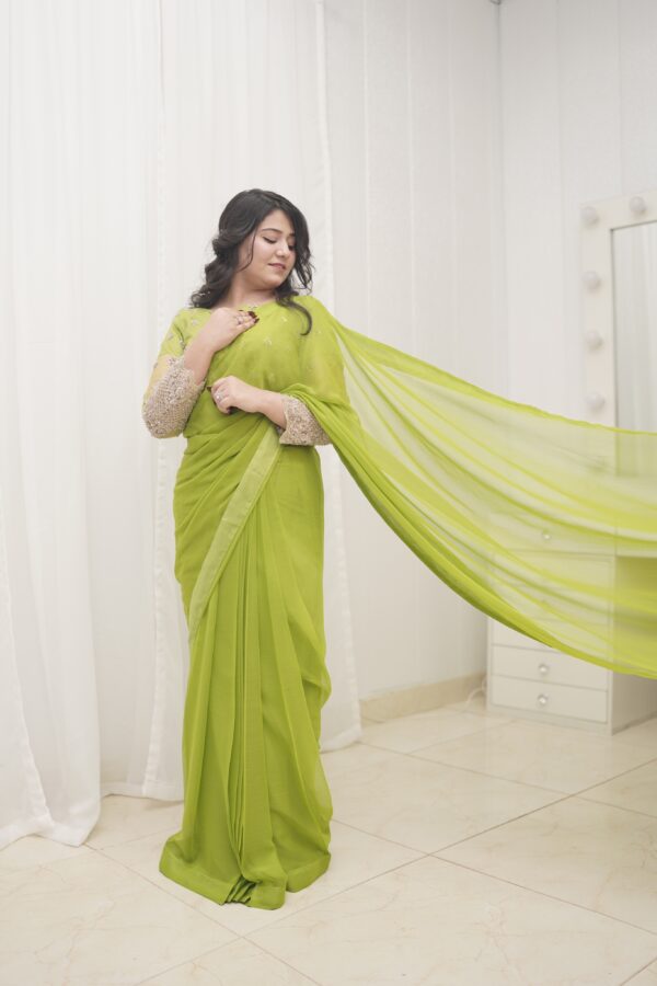 Zircon Riwayat Saree - Image 8