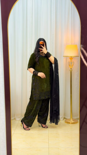 EMBROIDERED VELVET 25