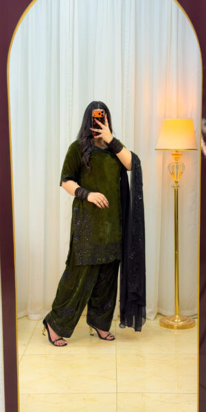 EMBROIDERED VELVET 25